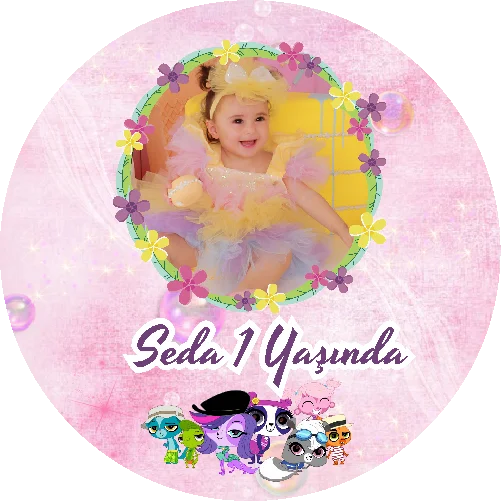 Minişler Temalı Yuvarlak Açacak Magneti